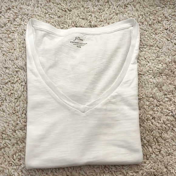 J. Crew V-Neck Tee - NEW - Picture 3 of 3